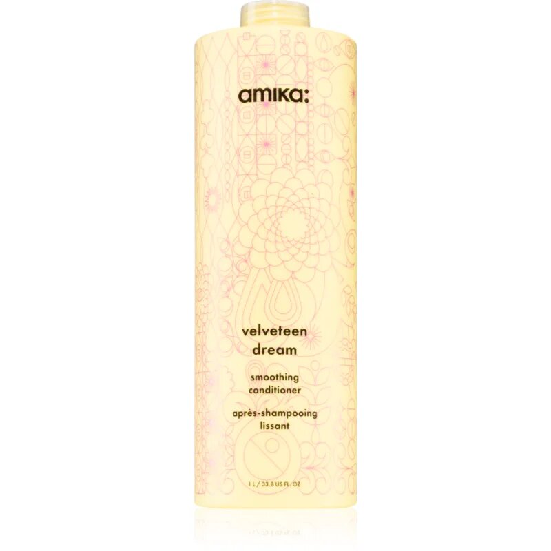 amika Velveteen dream balzam za glajenje las odporna proti zračni vlagi 1000 ml