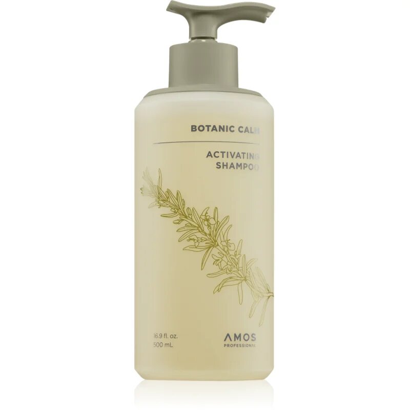 AMOS PROFESSIONAL Botanic Calm Activating Shampoo šampon za okrepitev las proti redčenju las 500 ml