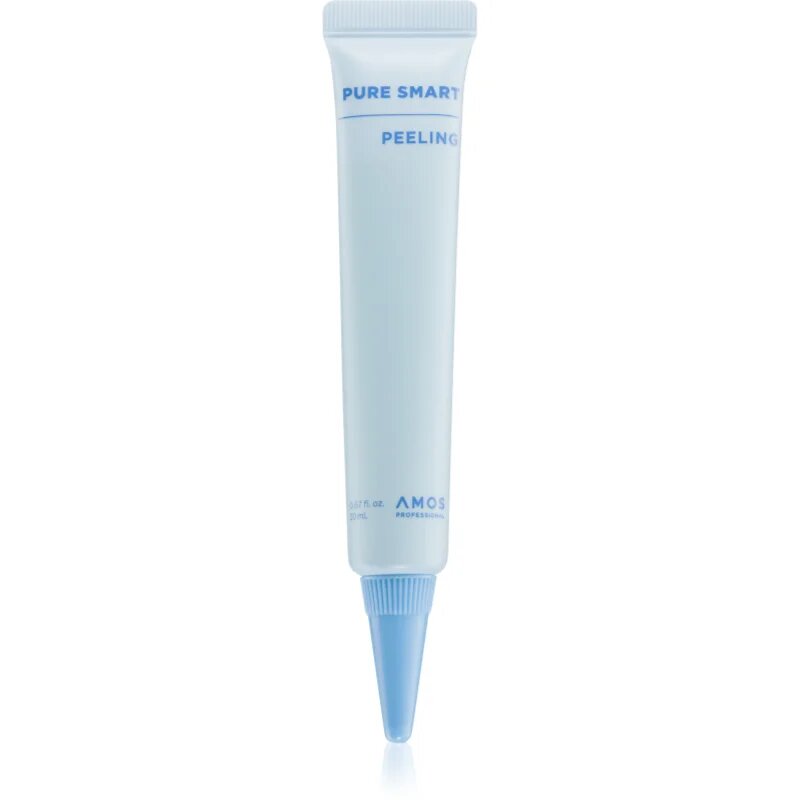 AMOS PROFESSIONAL Pure Smart Peeling piling za lasišče proti prhljaju 4x20 ml
