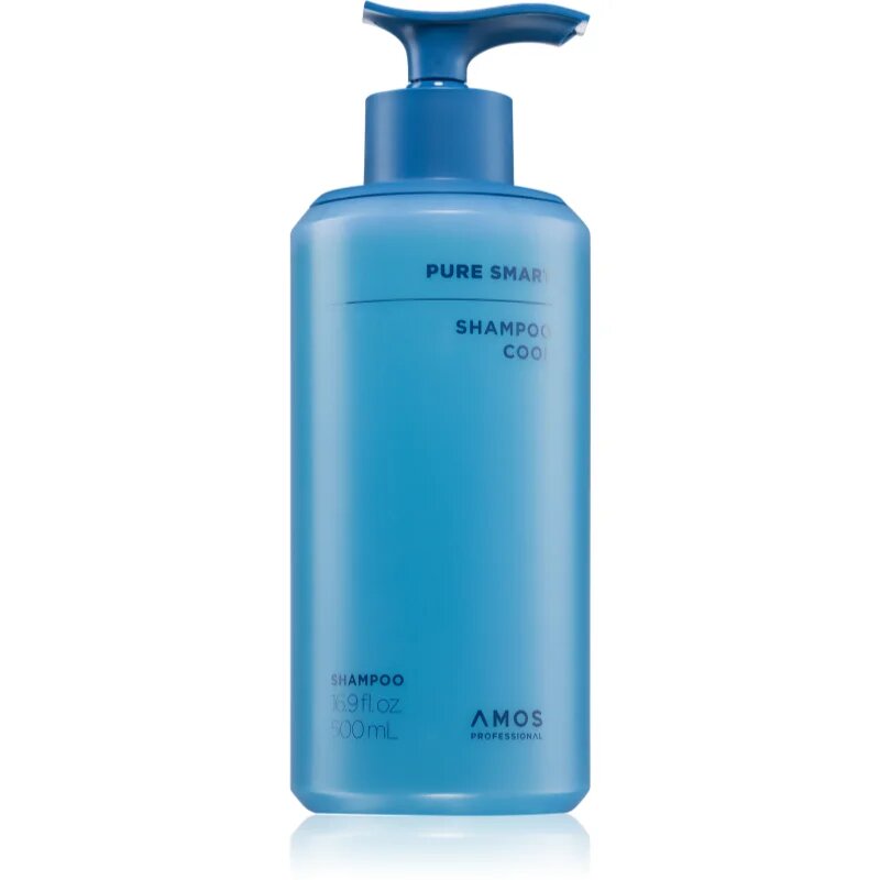 AMOS PROFESSIONAL Pure Smart Shampoo Cool šampon proti prhljaju s hladilnim učinkom 500 ml