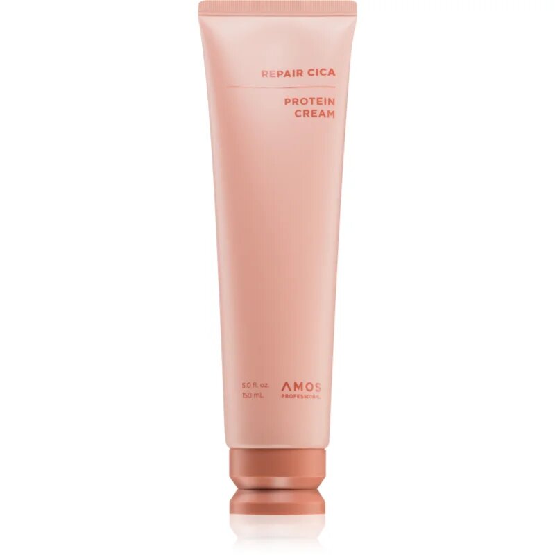 AMOS PROFESSIONAL Repair Cica Protein Cream hranilna in termo zaščitna krema za poškodovane lase 150 ml