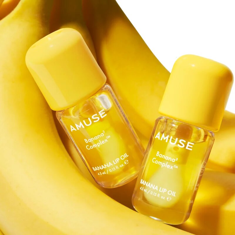 AMUSE Banana Lip Oil Mini Trio darilni set za ustnice