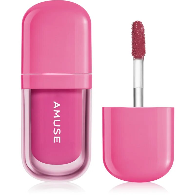 AMUSE Bebe Tint dolgoobstojni sijaj za ustnice z vlažilnim učinkom odtenek 08 Grape Bebe 3.8 g