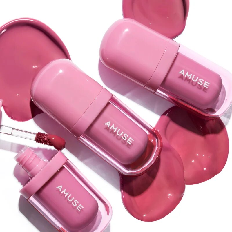 AMUSE Bebe Tint dolgoobstojni sijaj za ustnice z vlažilnim učinkom odtenek 08 Grape Bebe 3.8 g