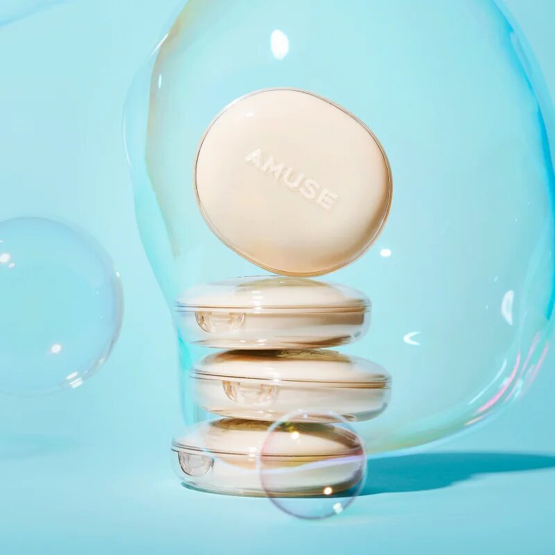AMUSE Dew Jelly Master Cushion dolgoobstojni tekoči puder v gobici s srednjo UV zaščito odtenek 1.5 Natural 15 g
