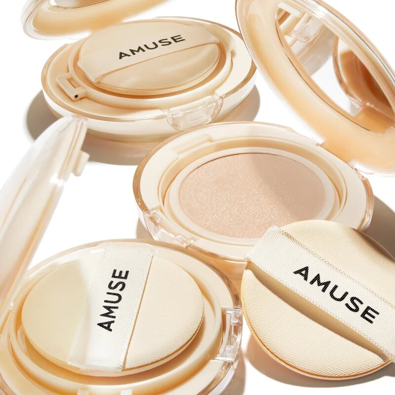 AMUSE Dew Jelly Master Cushion dolgoobstojni tekoči puder v gobici s srednjo UV zaščito odtenek 1.5 Natural 15 g