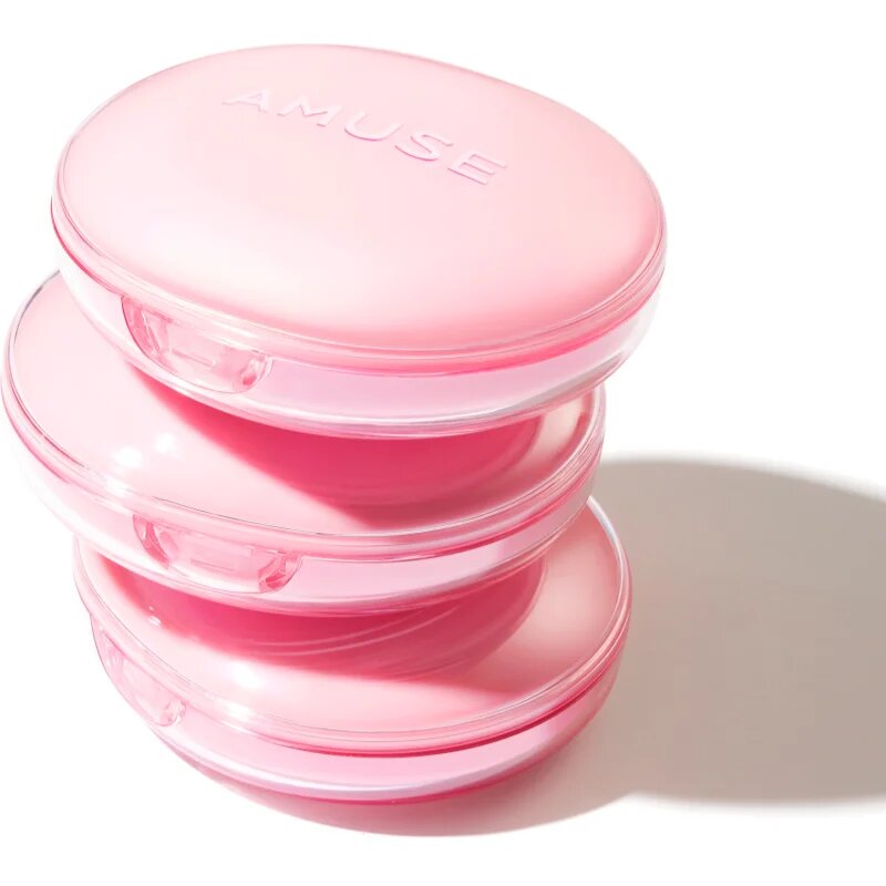 AMUSE Dew Power Vegan Cushion dolgoobstojni tekoči puder v gobici za posvetlitev in zgladitev kože odtenek 1.5 Natural 15 g