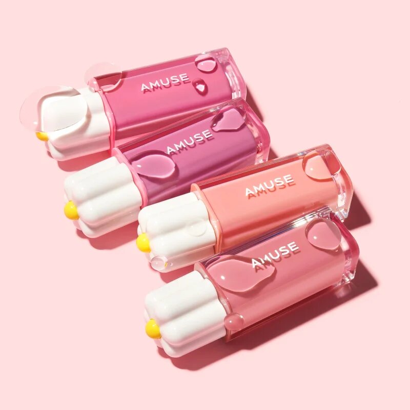AMUSE Dew Tint dolgoobstojni sijaj za ustnice z vlažilnim učinkom odtenek 08 Amethyst 4 g