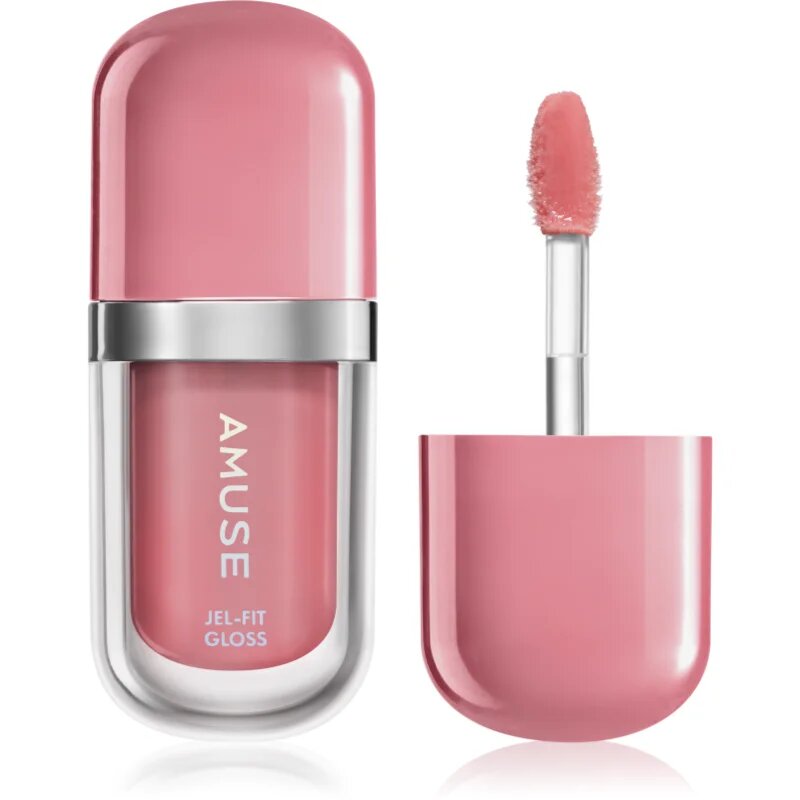 AMUSE Jel-Fit Gloss vlažilni sijaj za ustnice z učinkom povečanja odtenek NuRose 3.8 g