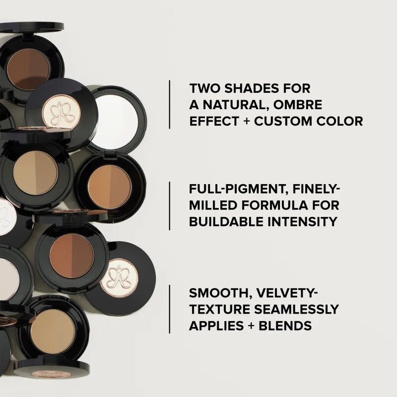 Anastasia Beverly Hills Brow Powder Duo puder za obrvi odtenek Medium Brown 2x08 g