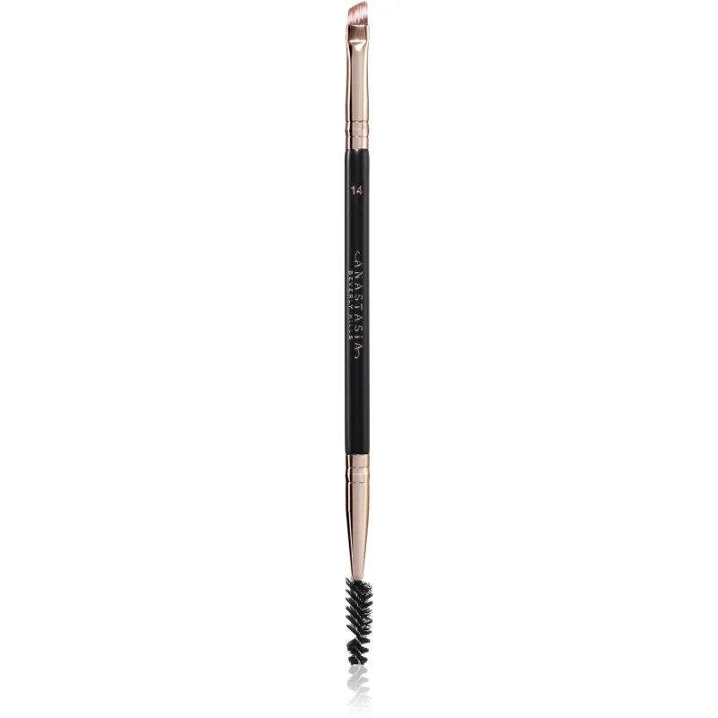 Anastasia Beverly Hills Brush 14 Duo Brow poševni čopič za obrvi 1 kos