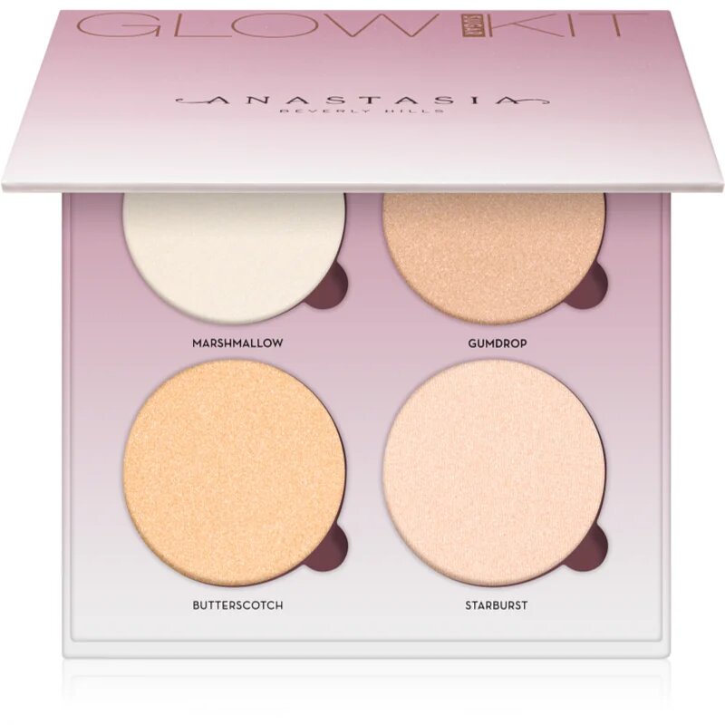 Anastasia Beverly Hills Glow Kit Sugar paleta osvetljevalcev 74 g