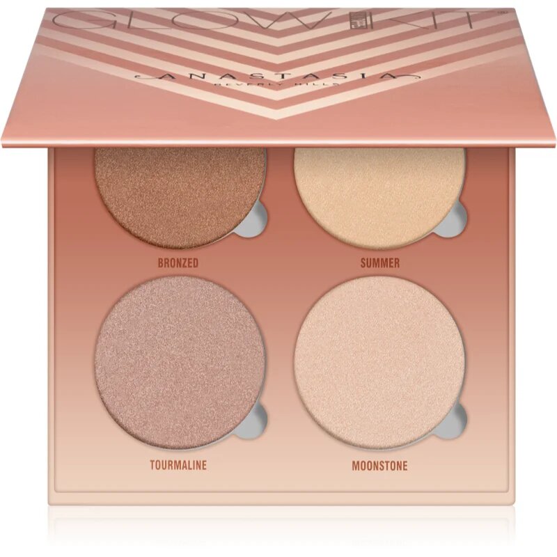 Anastasia Beverly Hills Glow Kit Sun Dipped paleta osvetljevalcev 74 g