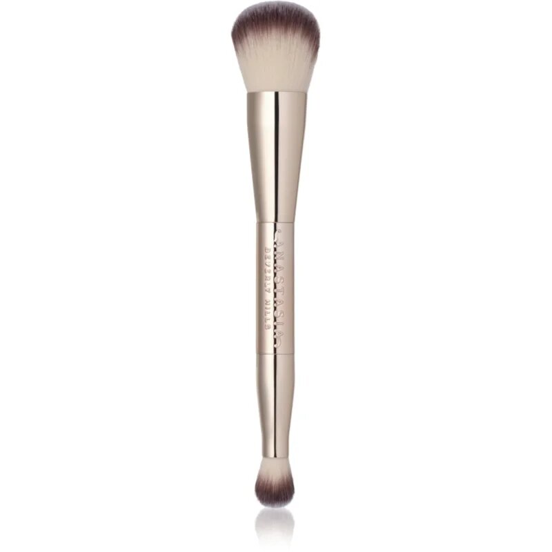 Anastasia Beverly Hills Impeccable Foundation & Face Brush obojestranski univerzalen make-up čopič 1 kos