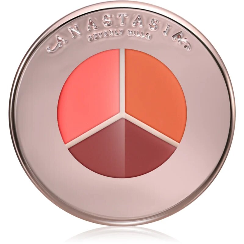 Anastasia Beverly Hills Magic Touch Blush Trio trio rdečilo z gelasto teksturo odtenek Peach Trio 3 g