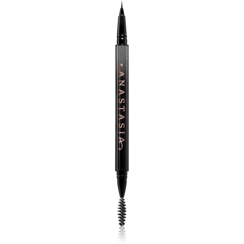 Anastasia Beverly Hills MicroStroke Brow Pen tekoče črtalo za obrvi s krtačko odtenek Granite 0.5 ml
