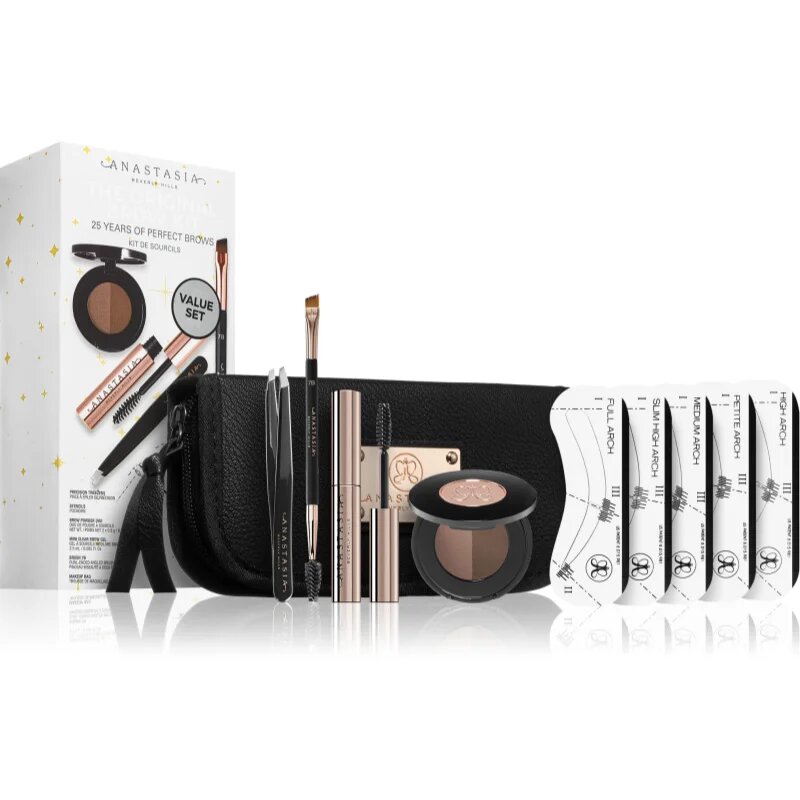 Anastasia Beverly Hills OG Brow Kit darilni set odtenek Ebony