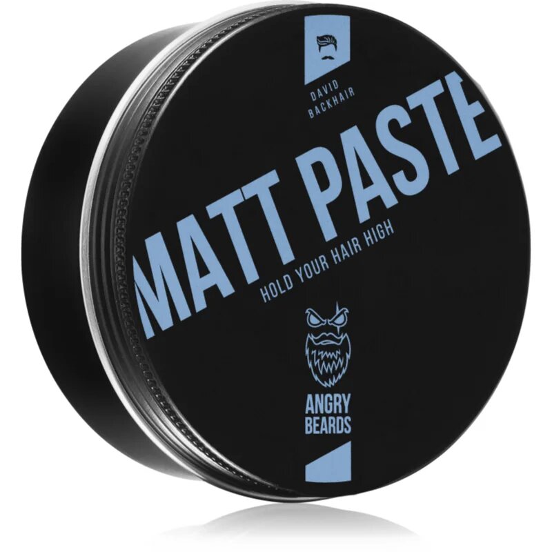 Angry Beards David Backhair mat stiling pasta za moške 100 g