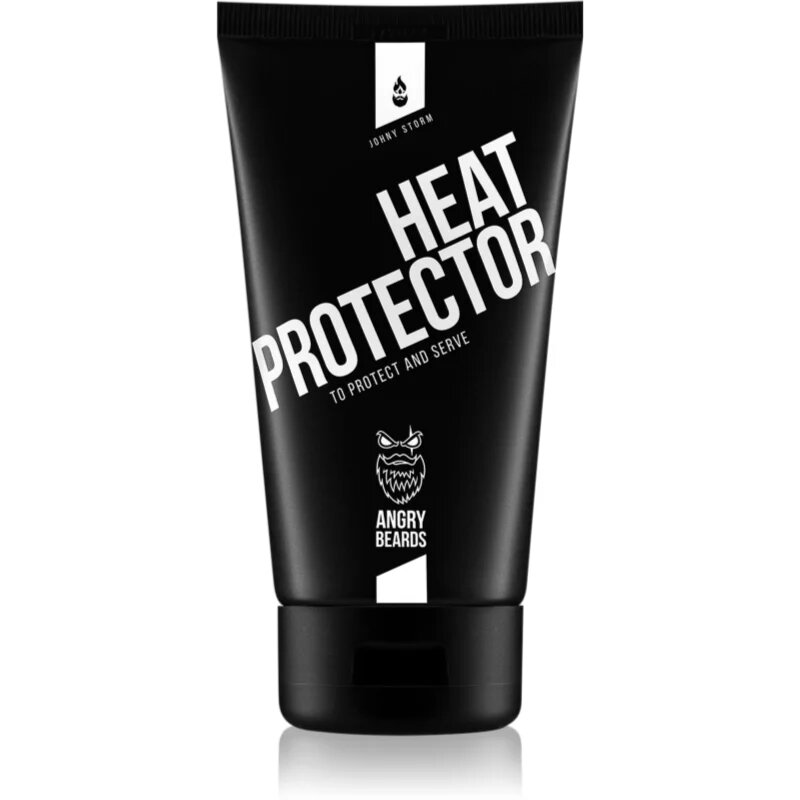Angry Beards Heat Protector Johnny Storm krema za brado Heat Protector 75 ml
