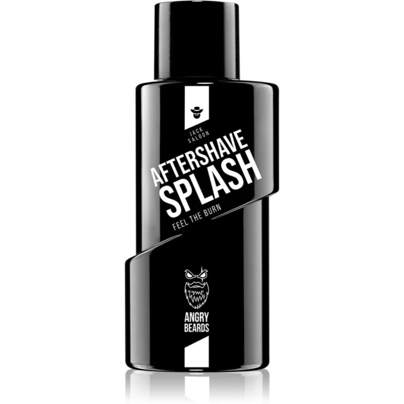 Angry Beards Jack Saloon Aftershave Splash voda za po britju 100 ml