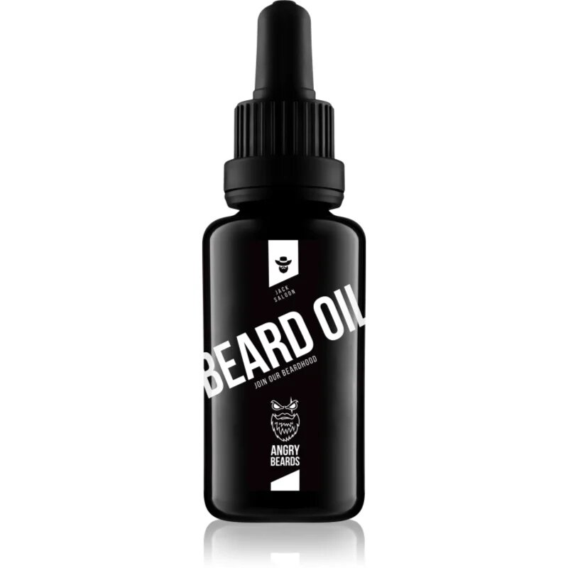 Angry Beards Jack Saloon Beard Oil olje za brado 30 ml
