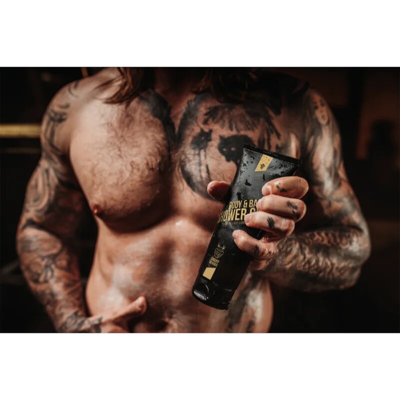 Angry Beards Jack Saloon Shower Gel vlažilen gel za prhanje za moške 50 ml