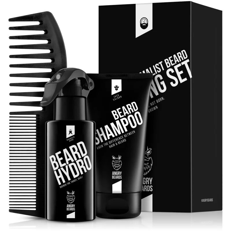 Angry Beards Minimalist Grooming Set set za brado