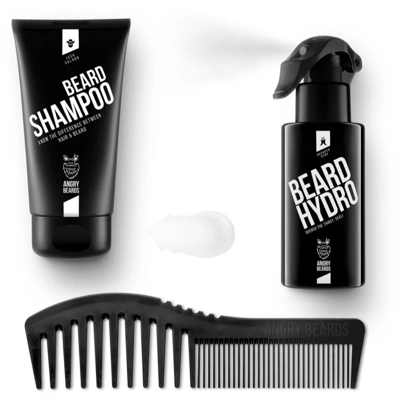 Angry Beards Minimalist Grooming Set set za brado