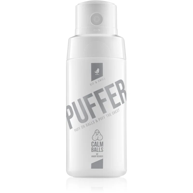 Angry Beards Puffer Sit & Chill čistilni puder za intimne predele 57 g