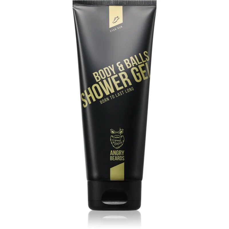 Angry Beards Ryan Run Body&Balls Shower Gel gel za prhanje za moške 230 ml