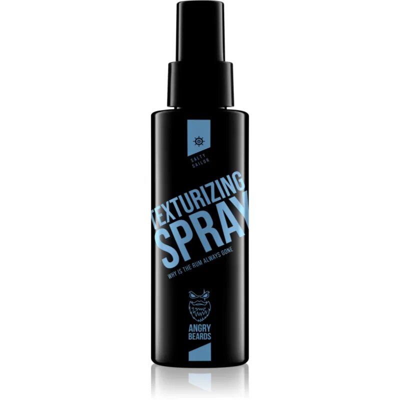 Angry Beards Salty Sailor Texturizing Spray pršilo za teksturo z vsebnostjo soli za moške 100 ml