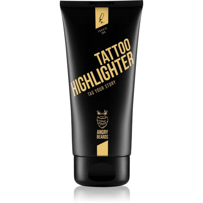 Angry Beards Travis Ink Tattoo Highlighter negovalna krema za tetovažo 75 ml