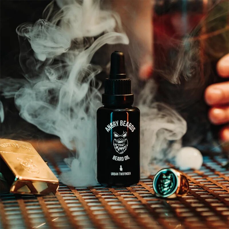 Angry Beards Urban Twofinger Beard Oil olje za brado 30 ml