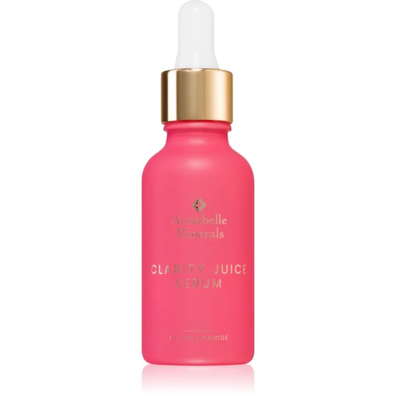 Annabelle Minerals Clarity Juice Serum serum za glajenje za zmanjšanje por 30 ml
