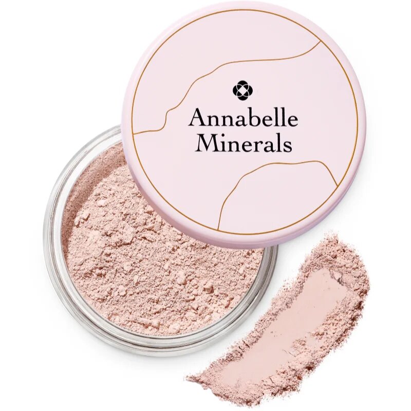 Annabelle Minerals Coverage Mineral Foundation mineralni puder v prahu za popoln videz odtenek Natural Fair 4 g