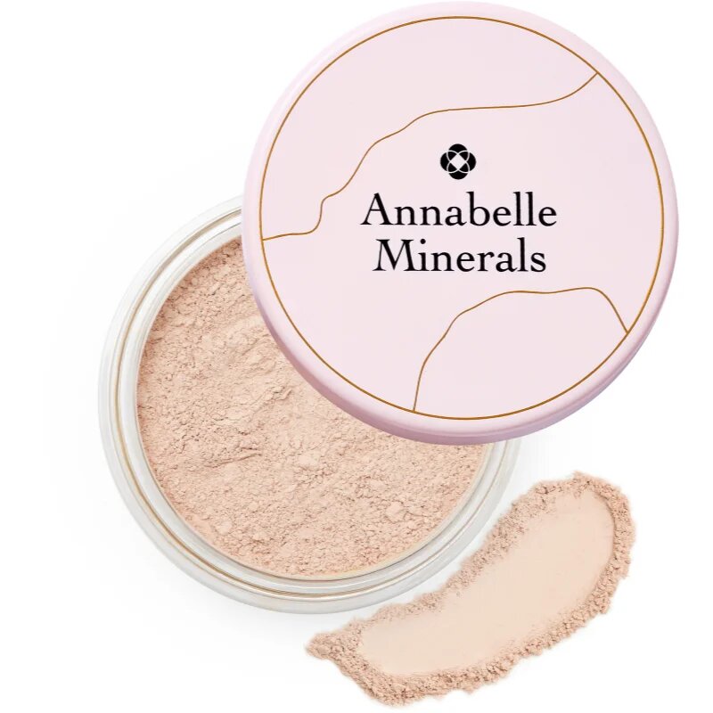 Annabelle Minerals Matte Mineral Foundation mineralni puder v prahu za mat videz odtenek Pure Fair 4 g