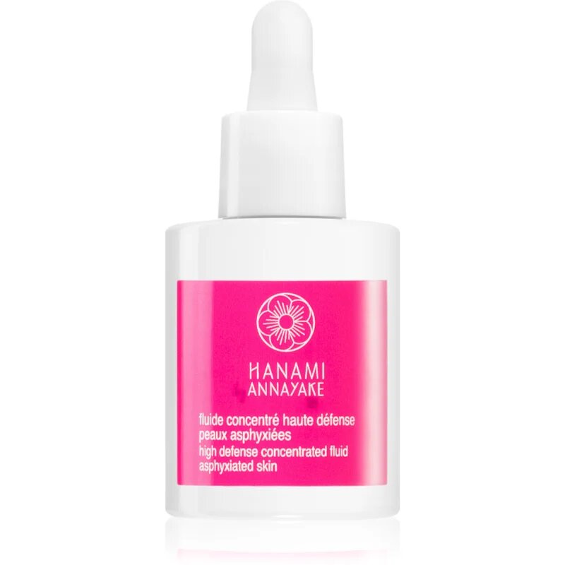 Annayake Hanami Fluide Concentré Haute Défense Peaux Asphyxiées zaščitni razstrupljevalni serum za dan in noč 30 ml