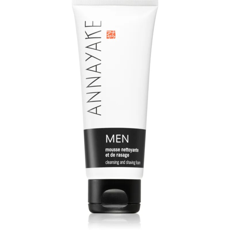 Annayake Men's Line Mousse nettoyante et de rasage pena za britje in čiščenje kože 100 ml