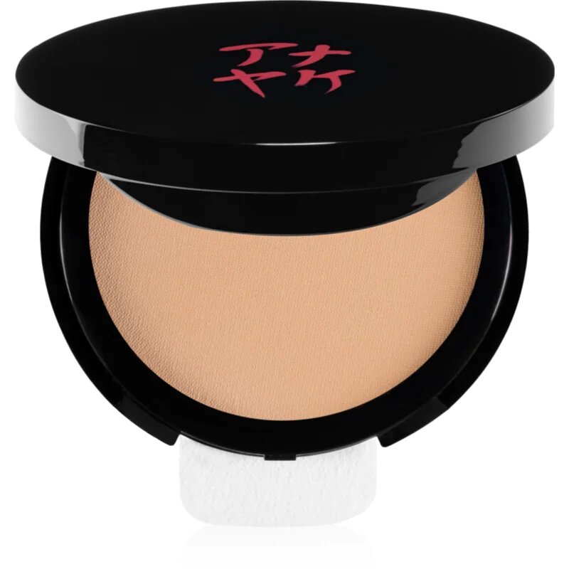 Annayake Silky Compact Foundation kompaktni puder za posvetlitev in zgladitev kože odtenek 25 dark beige 9 g