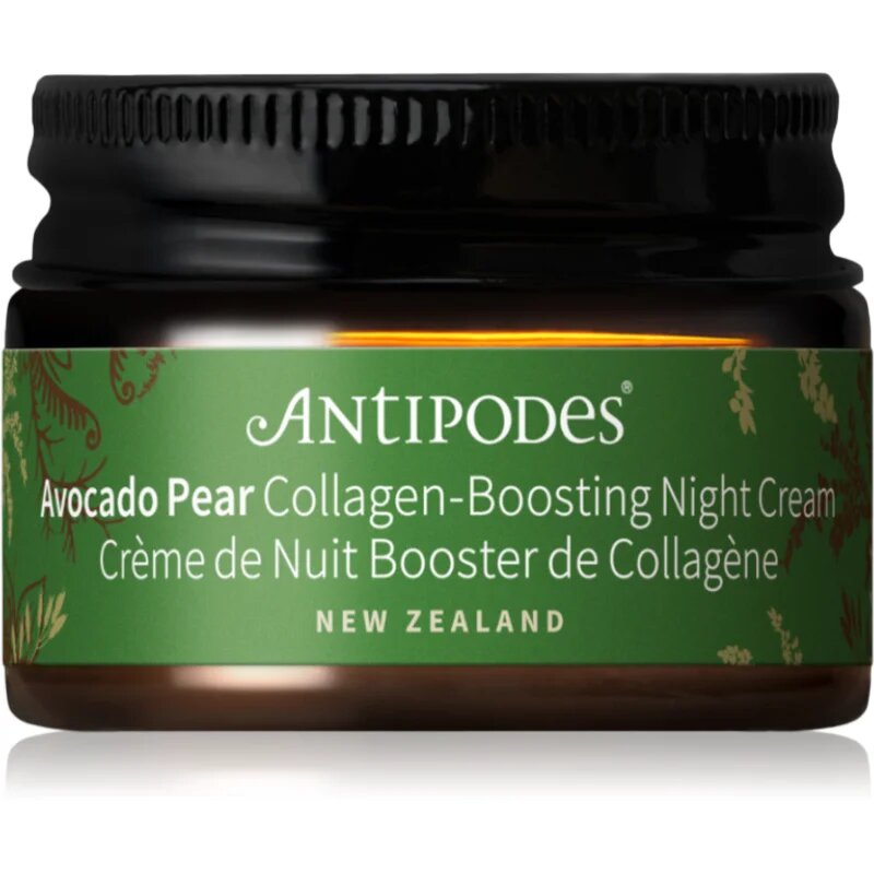 Antipodes Avocado Pear Collagen-Boosting Night Cream nočna hranilna krema za obraz 15 ml