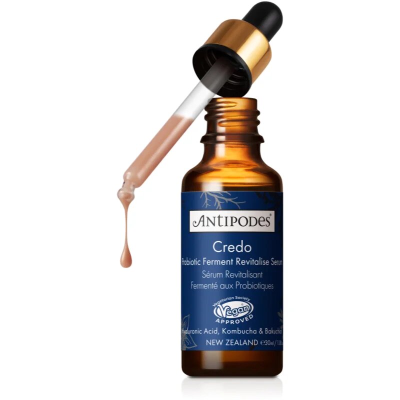 Antipodes Credo Probiotic Anti-Blemish Serum revitalizacijski serum s probiotiki 30 ml