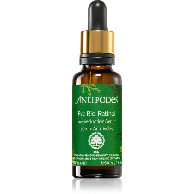 Antipodes Eve Bio-Retinol Line Reduction Serum gladilni serum za obraz 30 ml