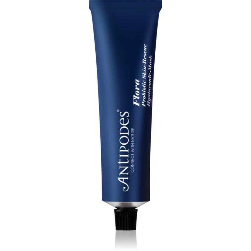 Antipodes Flora Probiotic Skin-Rescue Hyaluronic Mask revitalizacijska maska za obraz s probiotiki 75 ml