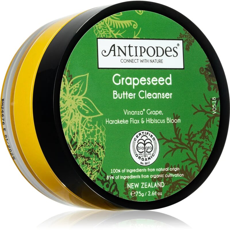 Antipodes Grapeseed Butter Cleanser maslo za popolno čiščenje obraza 75 g