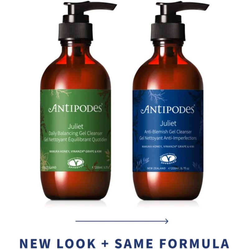 Antipodes Juliet Anti-Blemish Gel Cleanser čistilni gel proti nepravilnostim na koži 200 ml
