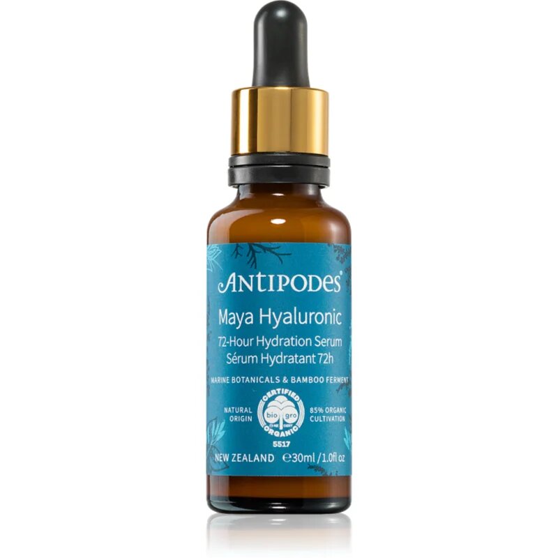 Antipodes Maya Hyaluronic 72-Hour Hydration Serum intenzivni vlažilni serum za obraz 30 ml