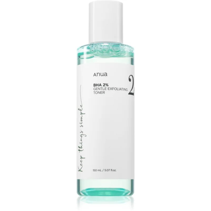 Anua BHA 2% Gentle Exfoliating Toner nežni eksfoliacijski tonik za problematično kožo akne 150 ml