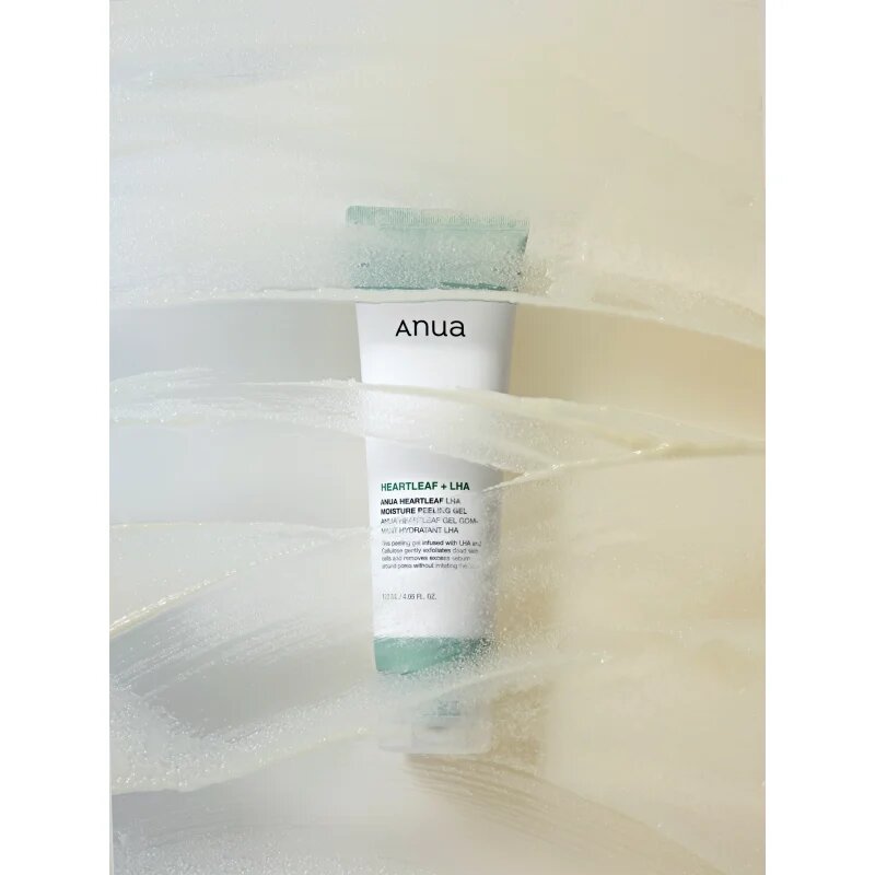 Anua Heartleaf LHA Moisture Peeling Gel nežni gel piling za občutljivo k aknam nagnjeno kožo 120 ml
