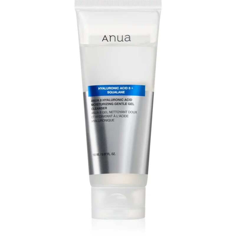 Anua Hyaluronic Acid 8 Moisturizing Gentle Gel Cleanser vlažilni čistilni gel s hialuronsko kislino 150 ml