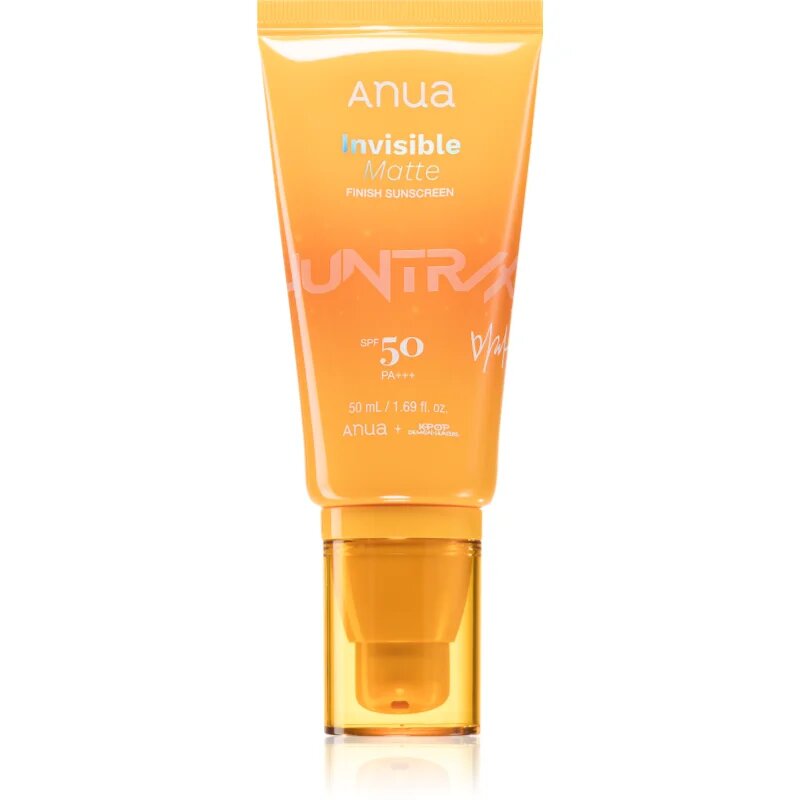 Anua K-Pop Demon Hunters Invisible Matte Finish Sunscreen matirajoča krema za sončenje za obraz SPF 50 50 ml